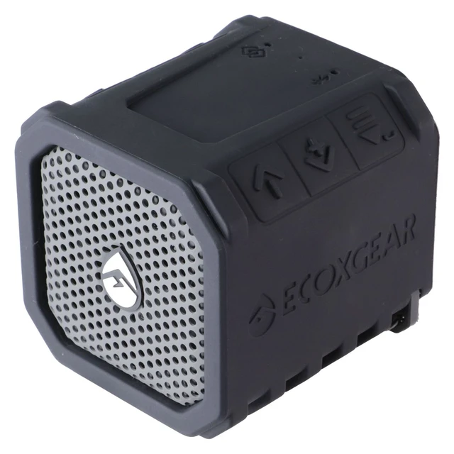 Alt view image 2 of 7 - ECOXGEAR EcoDuo Waterproof Rugged Mini Portable Speaker - Black (GDI-EXPB2101)