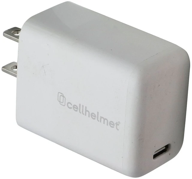Main image of CellHelmet (30W) PD Wall Charger Adapter with USB-C Port - White