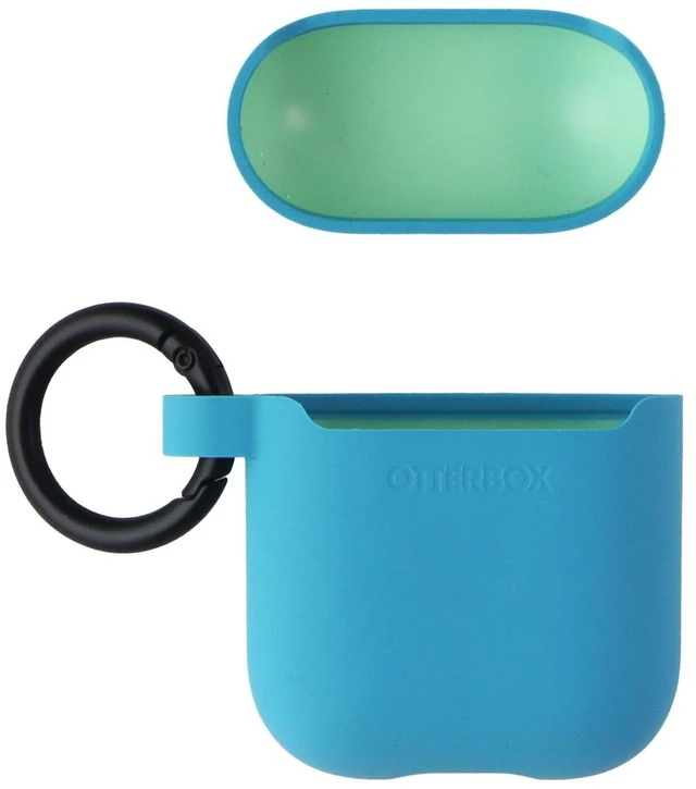Alt view image 2 of 5 - OtterBox Soft Touch Headphone Case for Apple AirPods Pro - Freeze Pop Blue