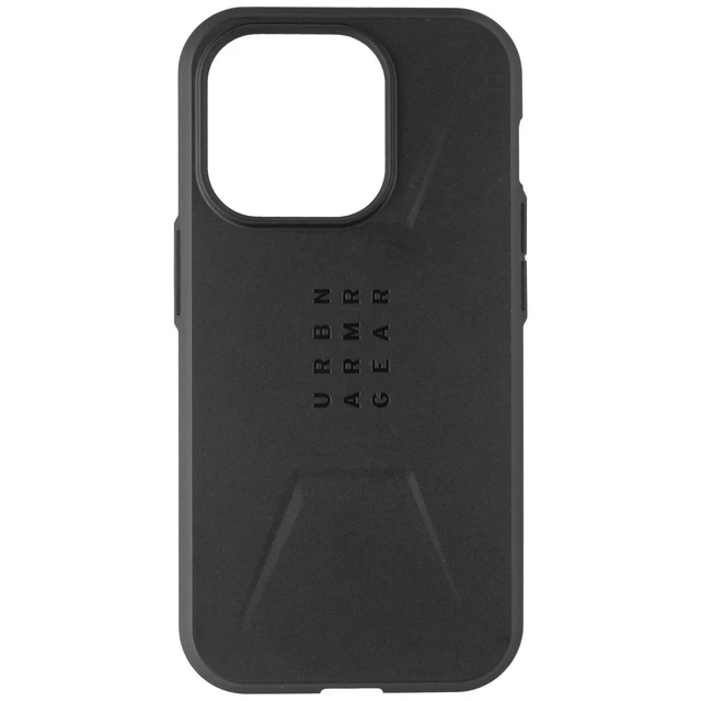 Alt view image 2 of 3 - UAG Civilian Series Case for MagSafe for Apple iPhone 15 Pro - Black