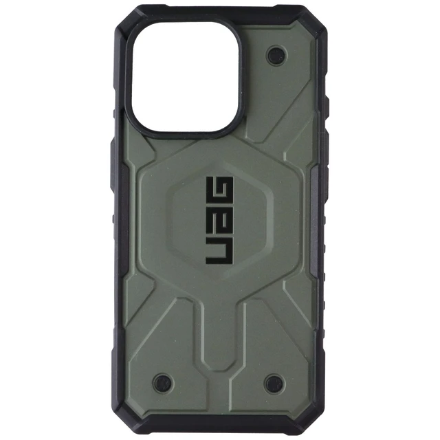 Alt view image 2 of 3 - UAG UAG Pathfinder Series Case for MagSafe for Apple iPhone 16 Pro - Olive Drab