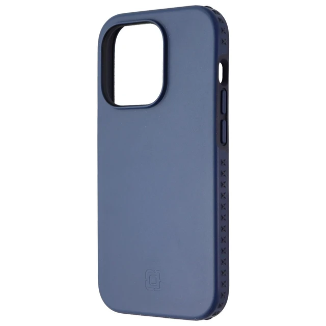 Alt view image 9 of 10 - Incipio Grip Series Case for Apple iPhone 14 Pro - Midnight Navy/Inkwell Blue