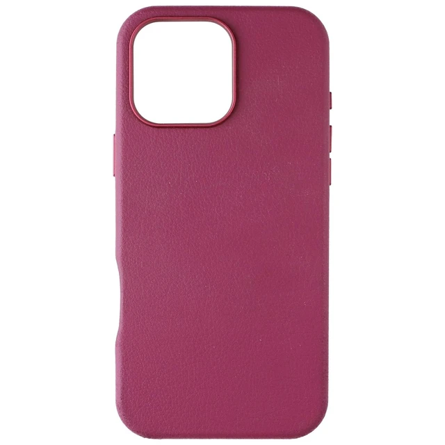 Alt view image 2 of 3 - OtterBox Symmetry Cactus Leather MagSafe Case for iPhone 16 Pro Max - Foxberry