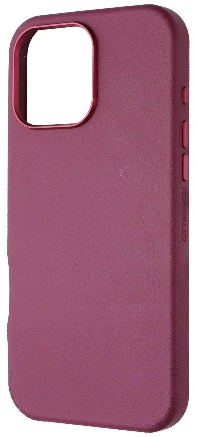 Main image of OtterBox Symmetry Cactus Leather MagSafe Case for iPhone 16 Pro Max - Foxberry