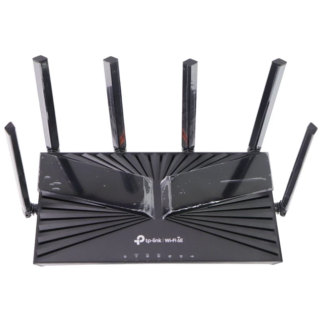 Alt view image 2 of 4 - TP-Link (Archer AXE5400) Tri-Band 6-Stream Wi-Fi 6E Router - Black