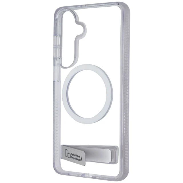 Alt view image 2 of 3 - ZAGG Crystal Palace Snap Case with Kickstand for Samsung Galaxy S26 Plus - Clear