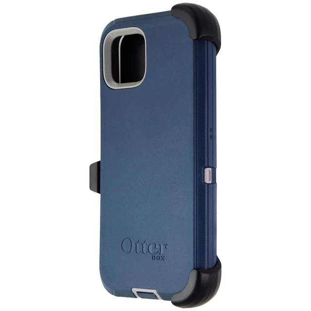 Alt view image 2 of 4 - OtterBox Defender Series Case for Google Pixel 4 - Gone Fishin Blue/Gray