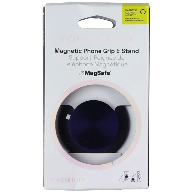 Alt view image 5 of 6 - PopSockets Magnetic Phone Grip and Stand for MagSafe - French Navy