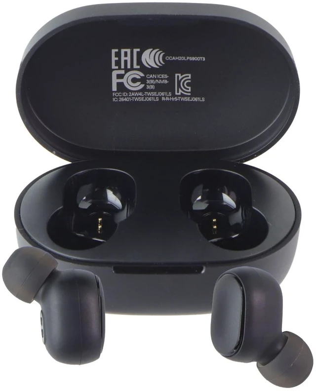 Alt view image 2 of 6 - Xiaomi Mi True Wireless Earbuds Basic 2 - Black (BHR4272GL)
