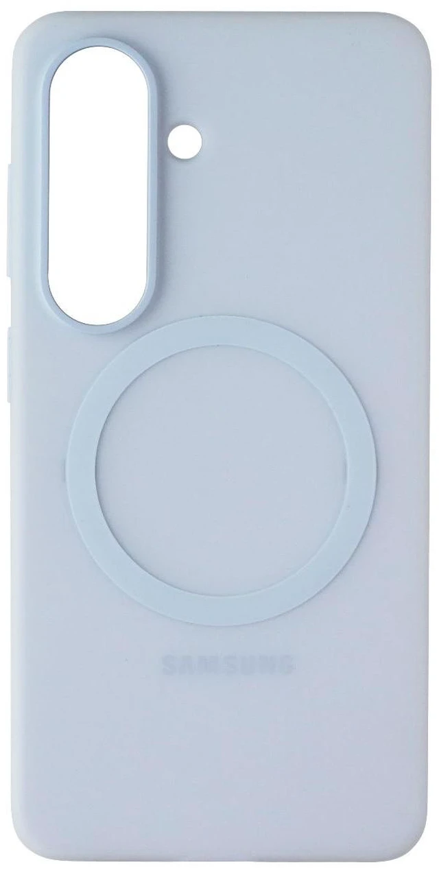 Alt view image 2 of 3 - Samsung Official Silicone Magnet Case for Galaxy S26 - Light Blue