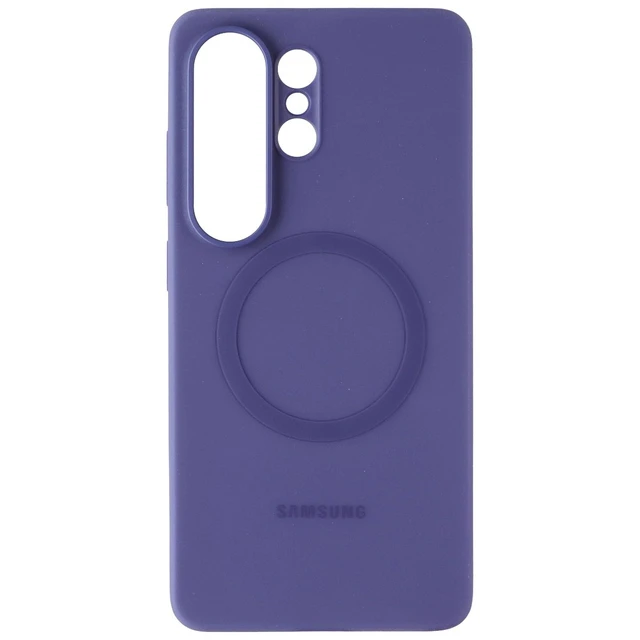 Alt view image 2 of 3 - Samsung Official Silicone Magnet Case for Galaxy S26 Ultra - Blue Violet