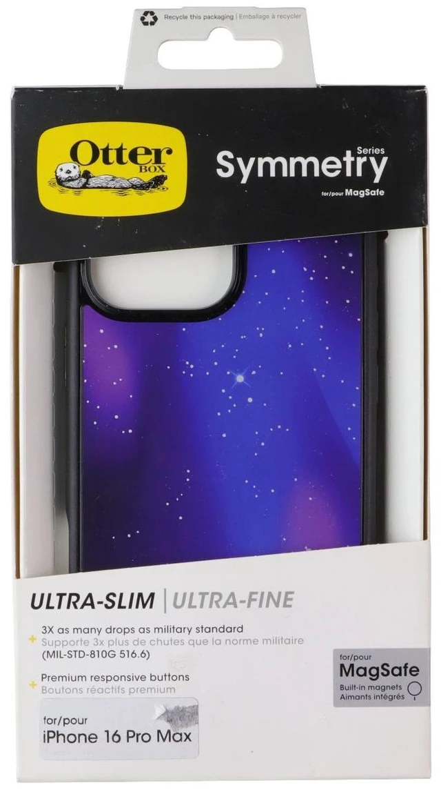 Main image of OtterBox Symmetry Series Case for MagSafe for iPhone 16 Pro Max - Nebula Night
