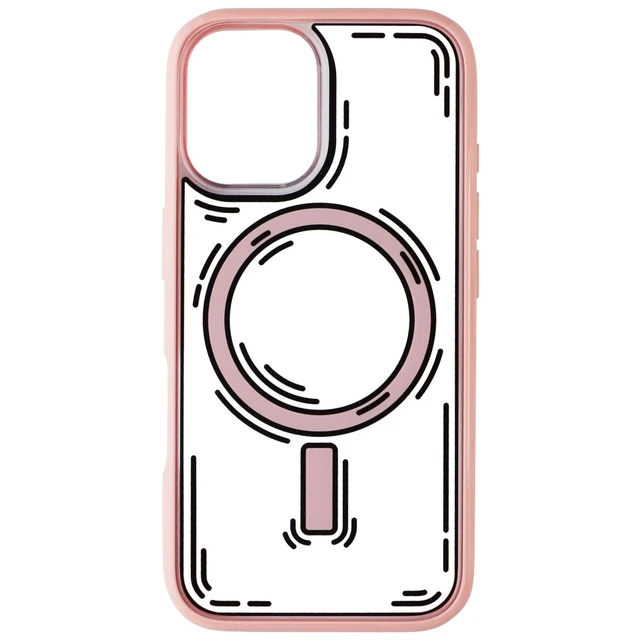 Alt view image 2 of 5 - OtterBox Symmetry Series MagSafe Case for Apple iPhone 16 - Doodle