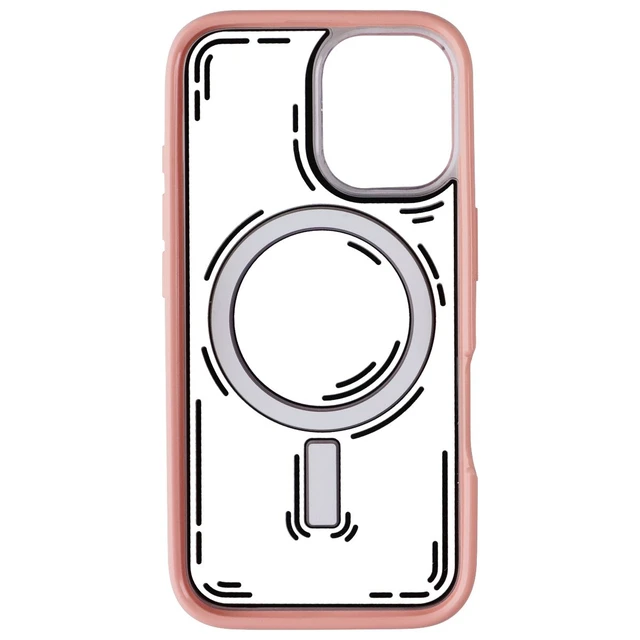 Alt view image 3 of 5 - OtterBox Symmetry Series MagSafe Case for Apple iPhone 16 - Doodle