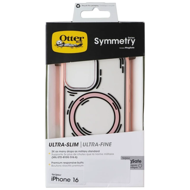 Alt view image 4 of 5 - OtterBox Symmetry Series MagSafe Case for Apple iPhone 16 - Doodle