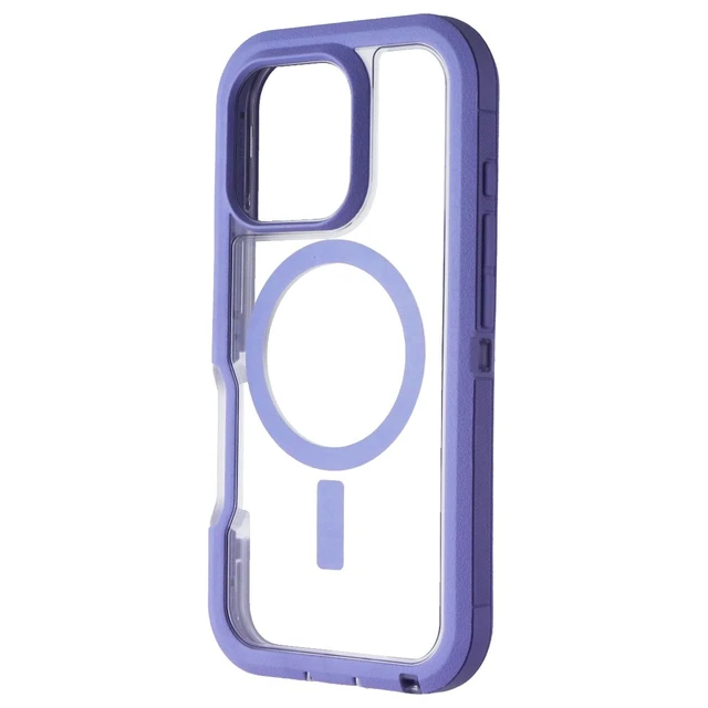 Alt view image 2 of 3 - OtterBox Defender Pro XT for MagSafe for Apple iPhone 16 Pro - Denver Dusk Clear