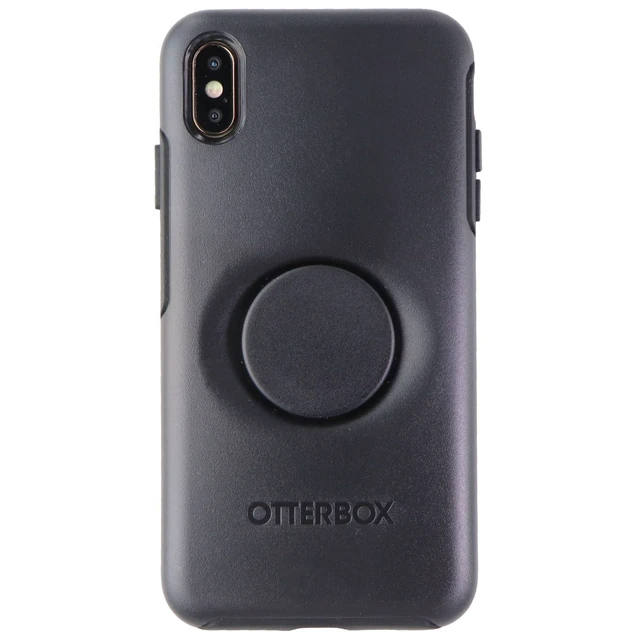 Alt view image 3 of 3 - Otter + Pop Symmetry Series Phone Case for Apple iPhone XS Max - Black