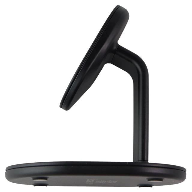 Alt view image 4 of 7 - OtterBox 7.5W Magnetic Wireless Charger Stand for Apple iPhones - Black