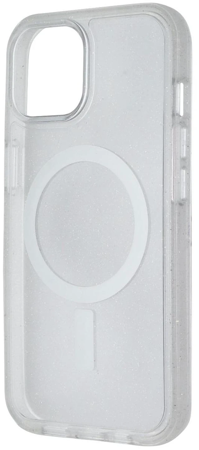 Alt view image 2 of 3 - OtterBox Symmetry Series for MagSafe for iPhone 15/14/13 - Stardust Clear