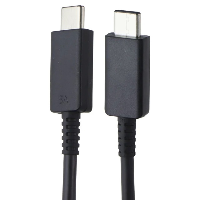 Alt view image 3 of 4 - Samsung EP-DX510JBE Cable (C-C),6FT Black - OEM