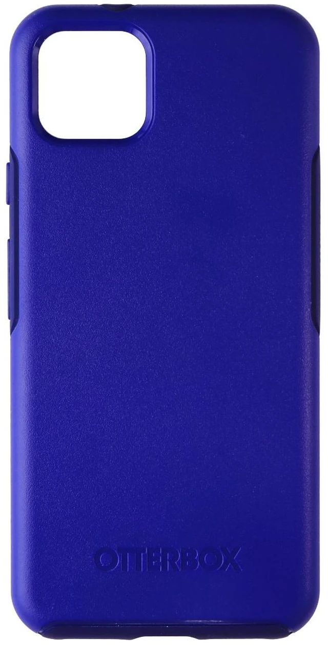 Alt view image 3 of 3 - OtterBox Symmetry Series Slim Case for Google Pixel 4 XL - Sapphire Secret Blue