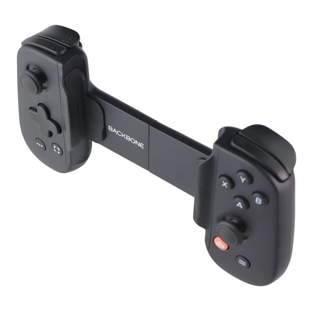 Alt view image 2 of 6 - BACKBONE One Mobile Gaming Controller for Apple iPhone (8-Pin) - Black (GEN 2)