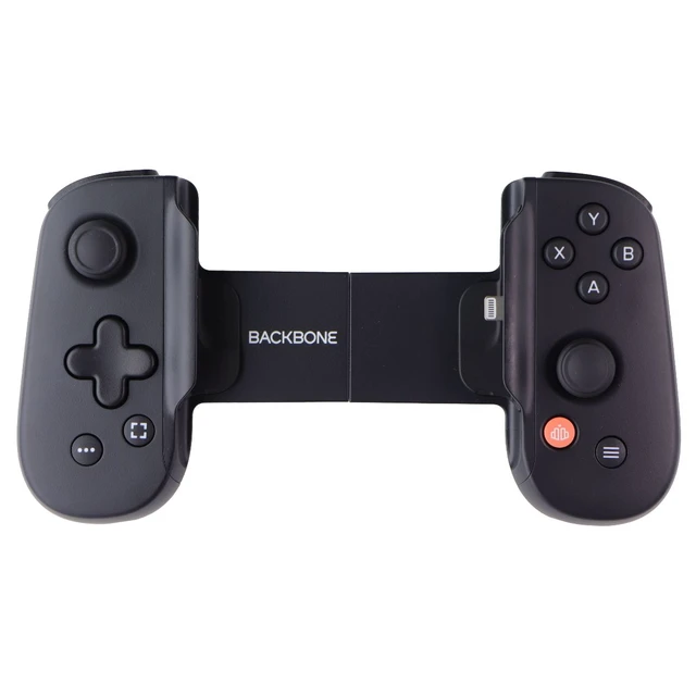 Alt view image 3 of 6 - BACKBONE One Mobile Gaming Controller for Apple iPhone (8-Pin) - Black (GEN 2)