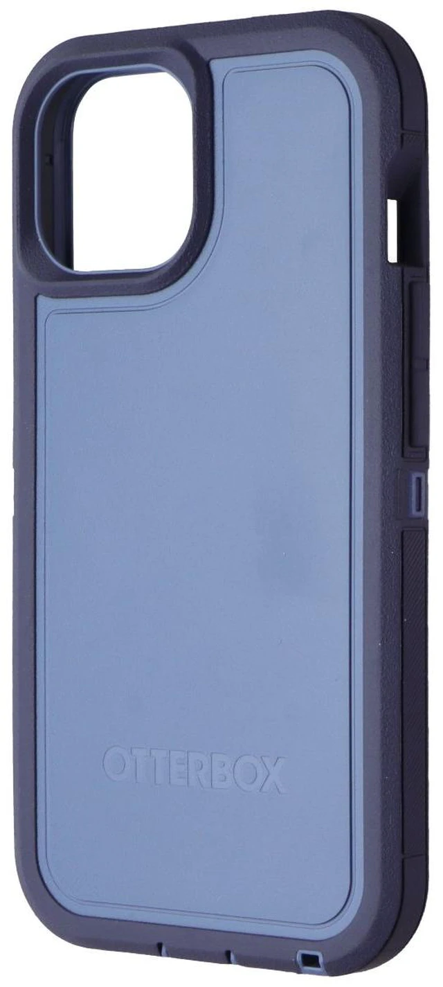 Alt view image 2 of 3 - OtterBox Defender Pro XT Case for MagSafe for iPhone 15/14/13 - Baby Blue Jeans