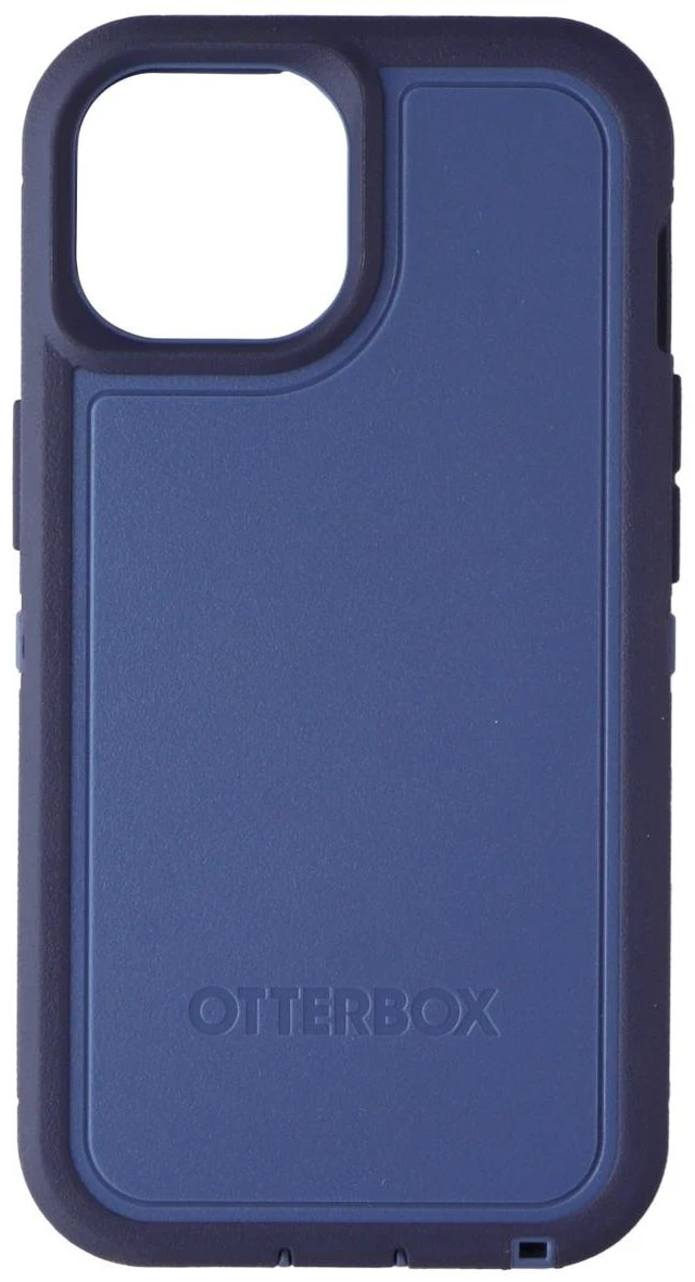 Alt view image 3 of 3 - OtterBox Defender Pro XT Case for MagSafe for iPhone 15/14/13 - Baby Blue Jeans