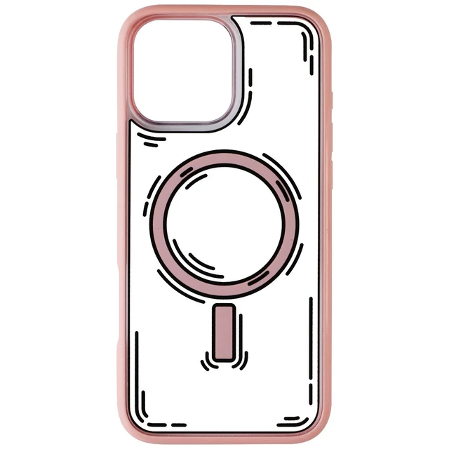 Alt view image 2 of 3 - OtterBox Symmetry Series MagSafe Case for Apple iPhone 16 Pro Max - Doodle