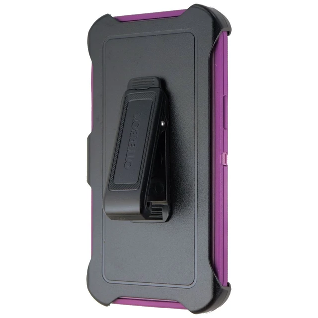 Alt view image 2 of 4 - OtterBox Defender Case & Holster for Apple iPhone 13 Pro Max - Happy Purple