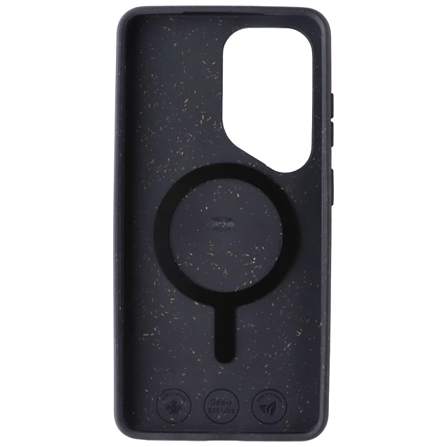 Alt view image 3 of 3 - Pela Magnetic Case for Samsung Galaxy S26 Ultra - Black with Speckles
