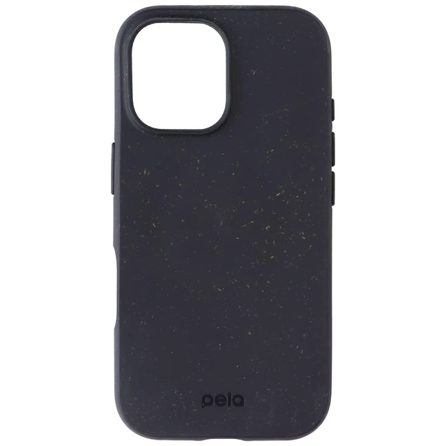 Alt view image 2 of 3 - Pela Eco-Friendly Flexible Phone Case for MagSafe for Apple iPhone 17 - Black