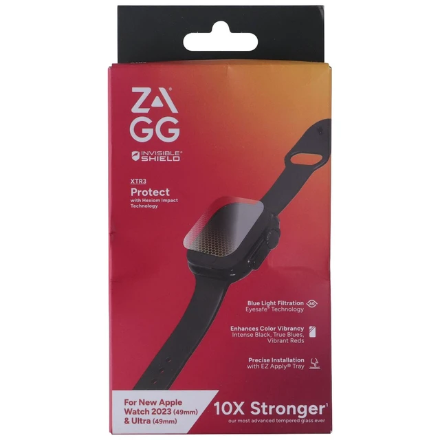 Alt view image 2 of 3 - ZAGG XTR3-APL Watch 2023 (49mm) & Ultra XTR3 Clear