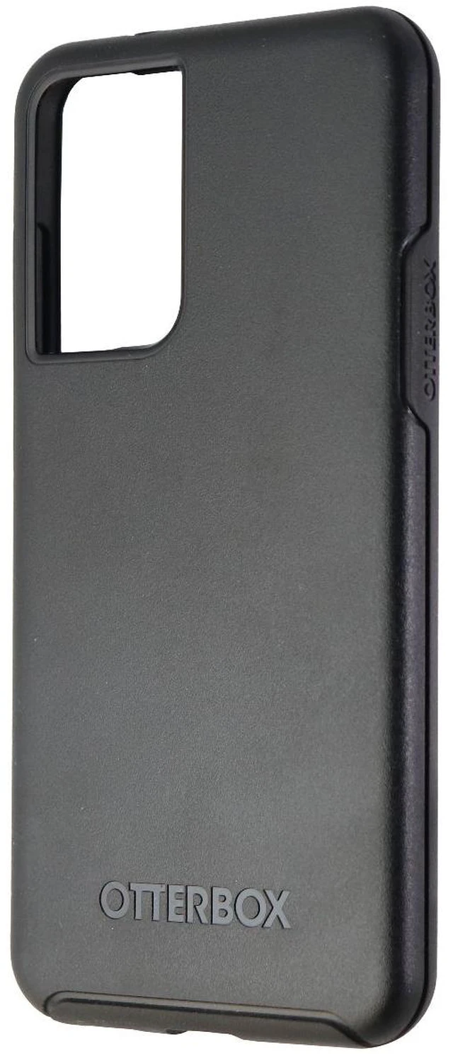Alt view image 2 of 3 - OtterBox Symmetry Series Case for Samsung Galaxy S21 FE 5G - Black