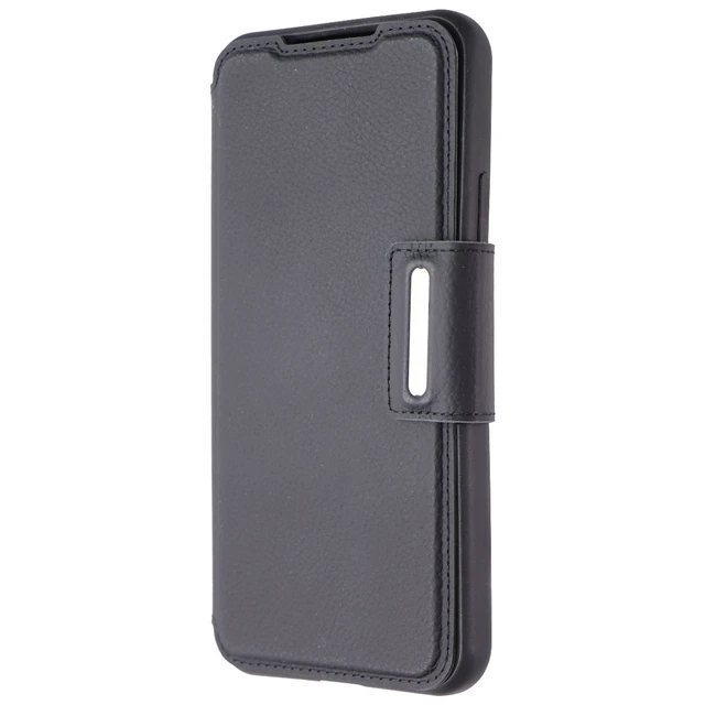 Alt view image 3 of 4 - OtterBox Strada Series Folio Case for Samsung Galaxy (S22+) - Black