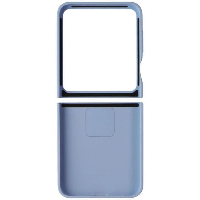 Alt view image 3 of 3 - Samsung Official Silicone Case with Ring for Galaxy Z Flip6 - Blue