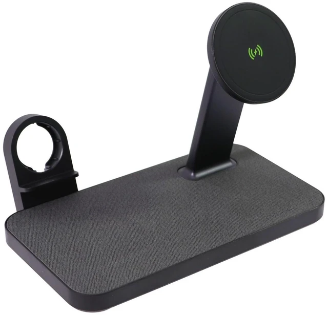 Main image of Mophie Snap+ 3-in-1 (15W) Wireless Charging Stand (SNP-3N1-BYO-WCH) - Black