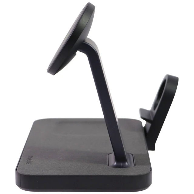 Alt view image 3 of 5 - Mophie Snap+ 3-in-1 (15W) Wireless Charging Stand (SNP-3N1-BYO-WCH) - Black
