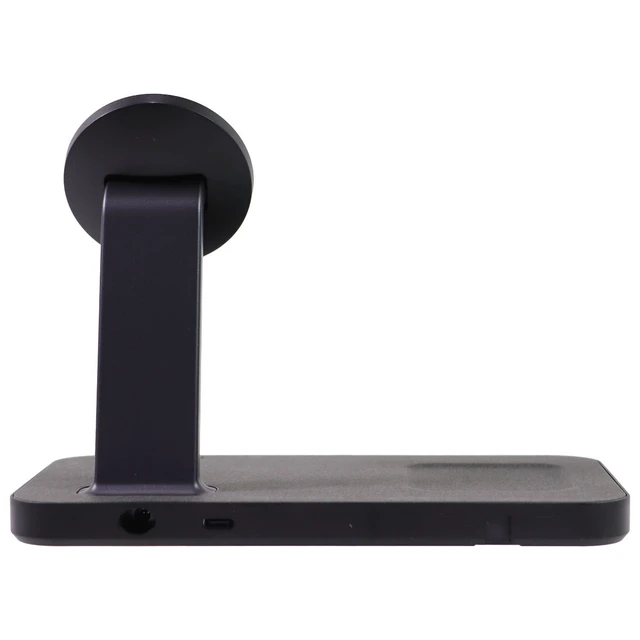 Alt view image 4 of 5 - Mophie Snap+ 3-in-1 (15W) Wireless Charging Stand (SNP-3N1-BYO-WCH) - Black