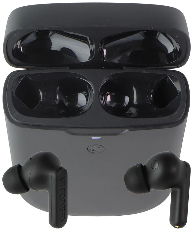 Alt view image 2 of 5 - Urbanista Phoenix Solar Noise-Cancelling Solar Charging Headphones - Black