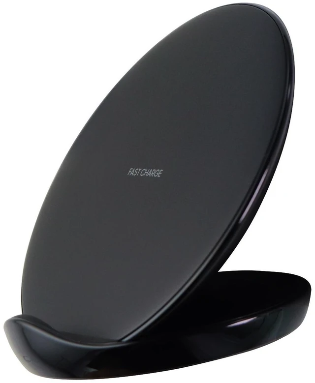 Main image of Samsung Wireless 15-Watt Charger Stand for Qi Devices - Black (EP-N5100)