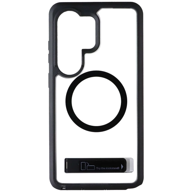 Alt view image 2 of 3 - ZAGG Rainier Snap Kickstand Case for Samsung Galaxy S26 Ultra - Black