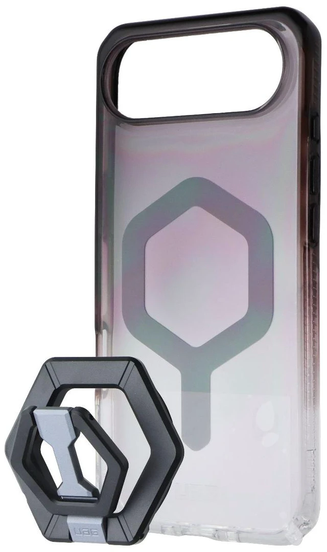 Main image of UAG Plyo Series Case + Ring Stand for MagSafe for Apple iPhone Air - Black/Clear