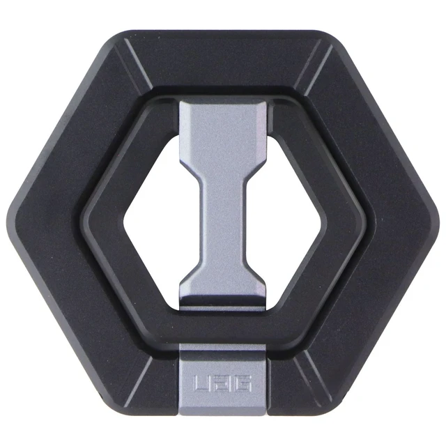 Alt view image 6 of 7 - UAG Plyo Series Case + Ring Stand for MagSafe for Apple iPhone Air - Black/Clear
