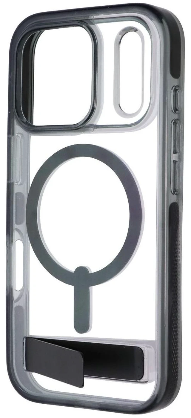 Main image of ZAGG Santa Cruz Snap Case with Kickstand for Apple iPhone 17 Pro - Jet Black