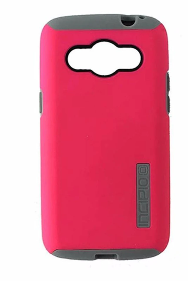 Main image of Incipio DualPro Dual Layer Case for Samsung Galaxy Core LTE - Pink / Gray
