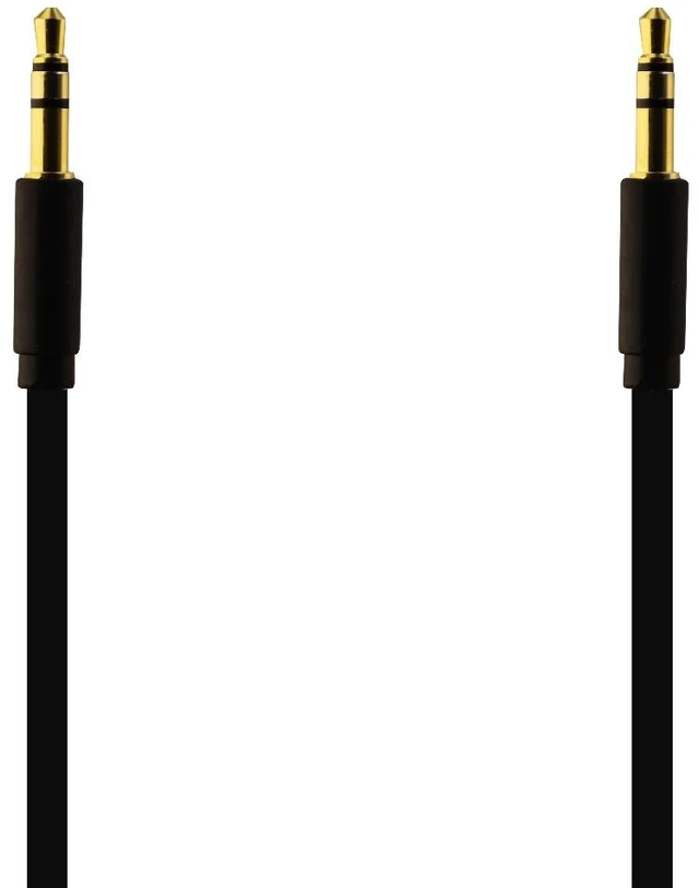 Main image of PureGear (UNICBL13046) 4Ft Auxiliary Audio Cable for 3.5mm Headphone Jack-Black