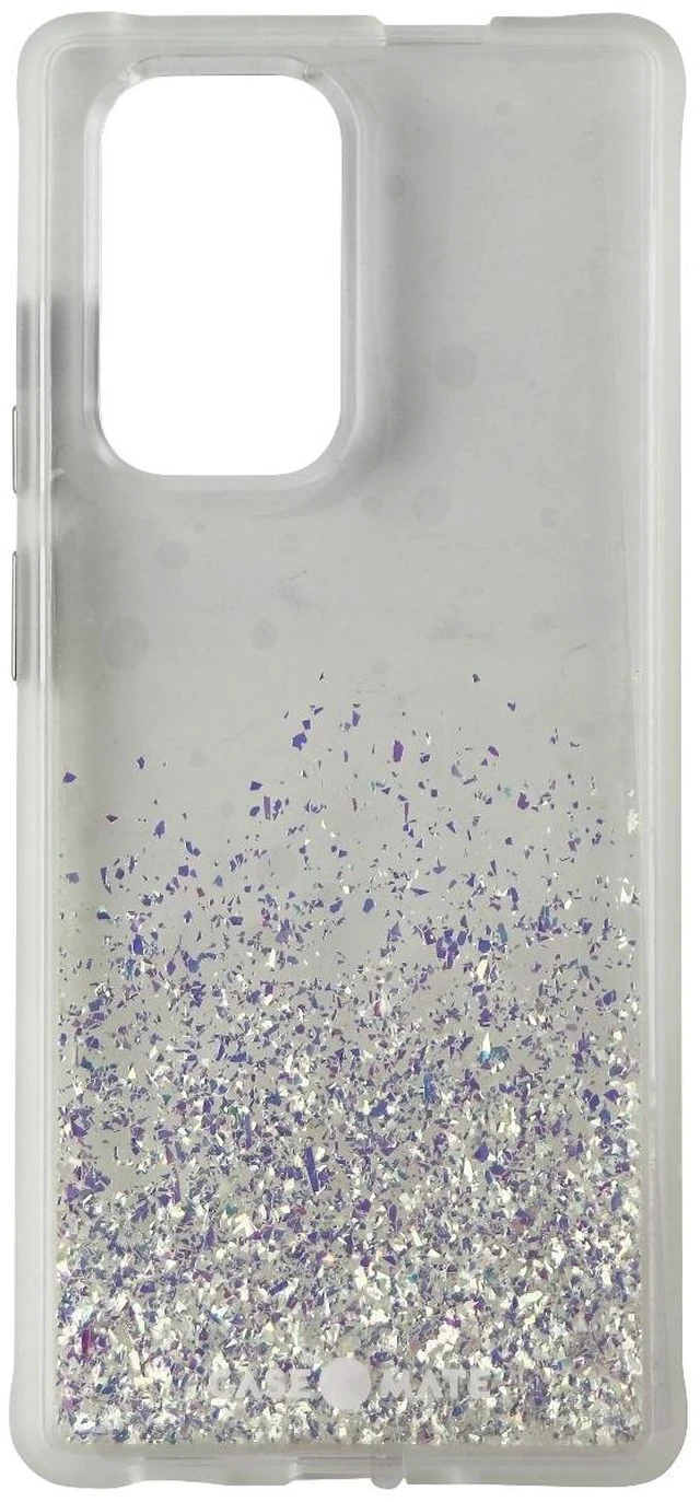 Alt view image 2 of 3 - Case-Mate Twinkle Ombre Series Case for LG WING - Stardust / Clear