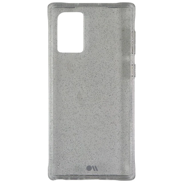 Alt view image 2 of 4 - Case-Mate Sheer Crystal Case for Samsung Galaxy Note10 - Clear / Silver Glitter
